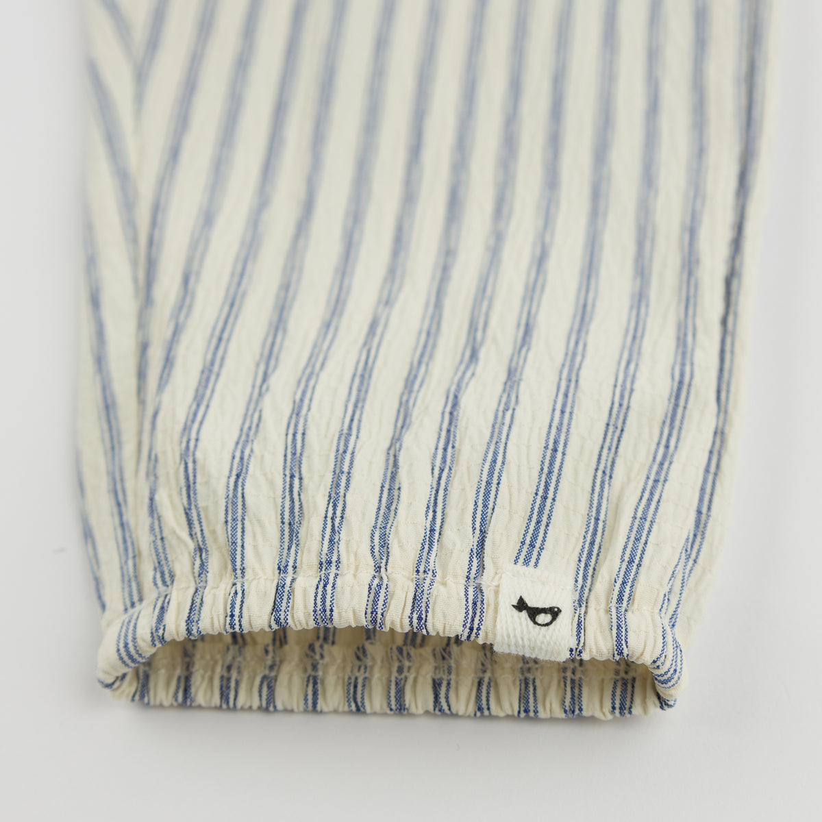 oh baby! Side Pocket Pant - Stripes - Denim - Bottom Elastic
