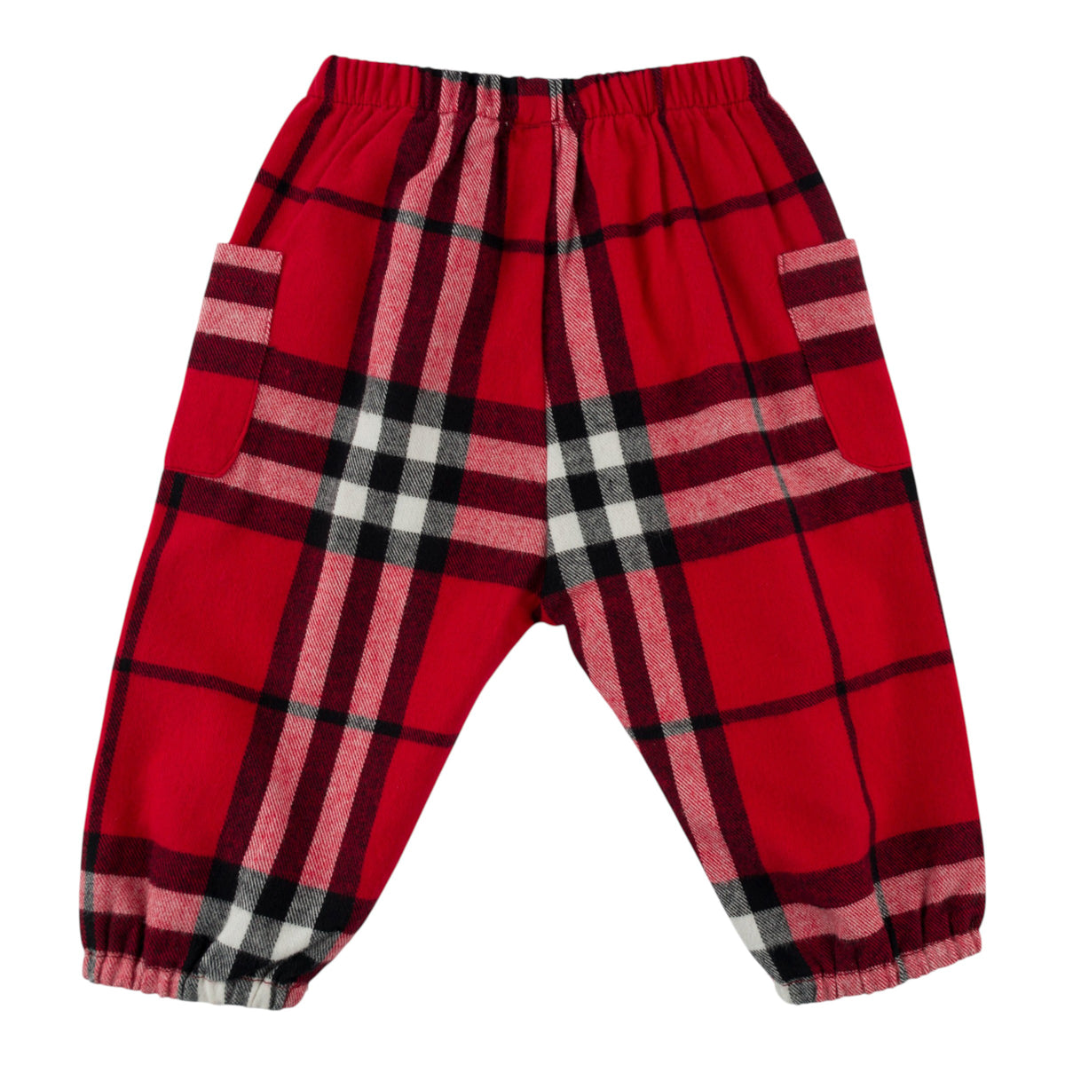 oh baby! - Side Pocket Pant - Mini Tartan - Red - Back