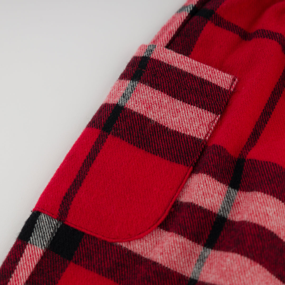 oh baby! - Side Pocket Pant - Mini Tartan - Red - Pocket