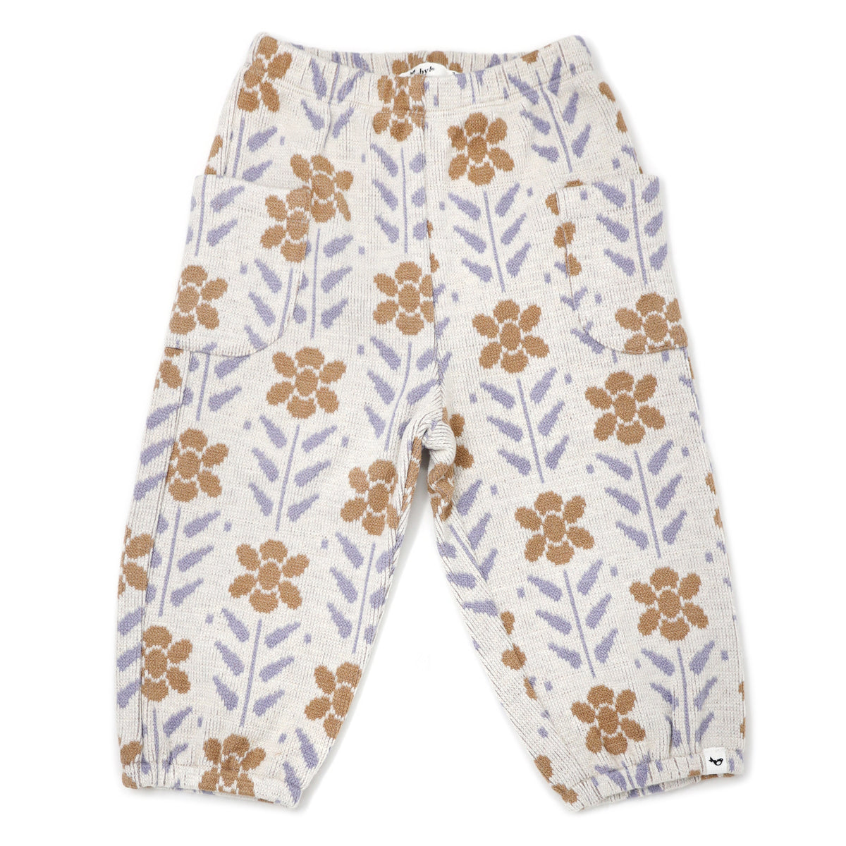 oh baby! Side Pocket Pant Nordic Flower - Caramel Wisteria