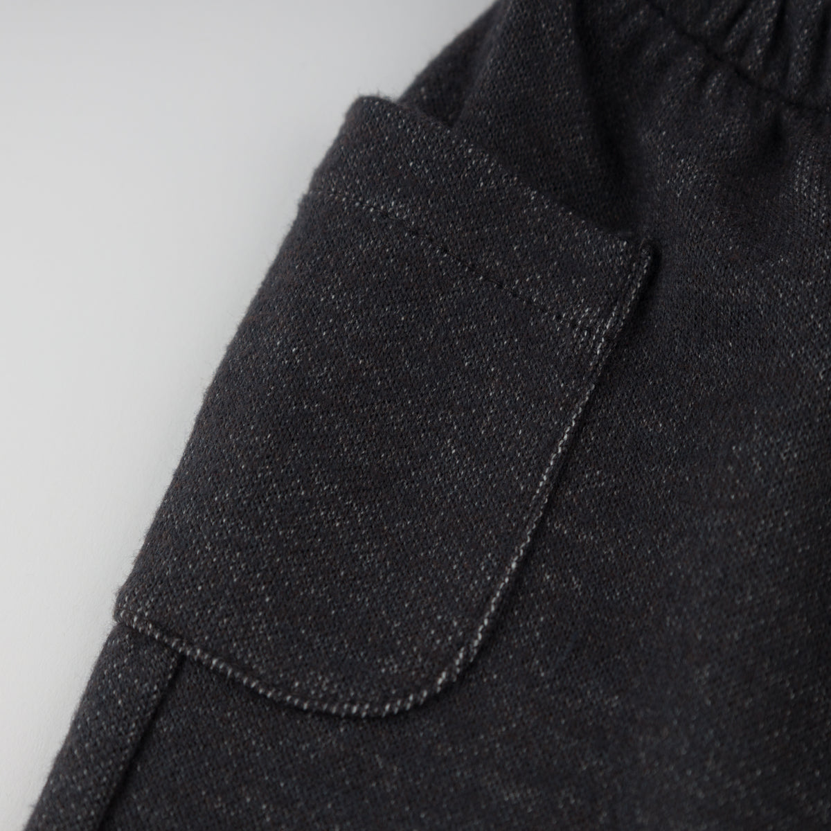oh baby! Sweater Knit Side Pocket Pant - Charcoal - Pockets