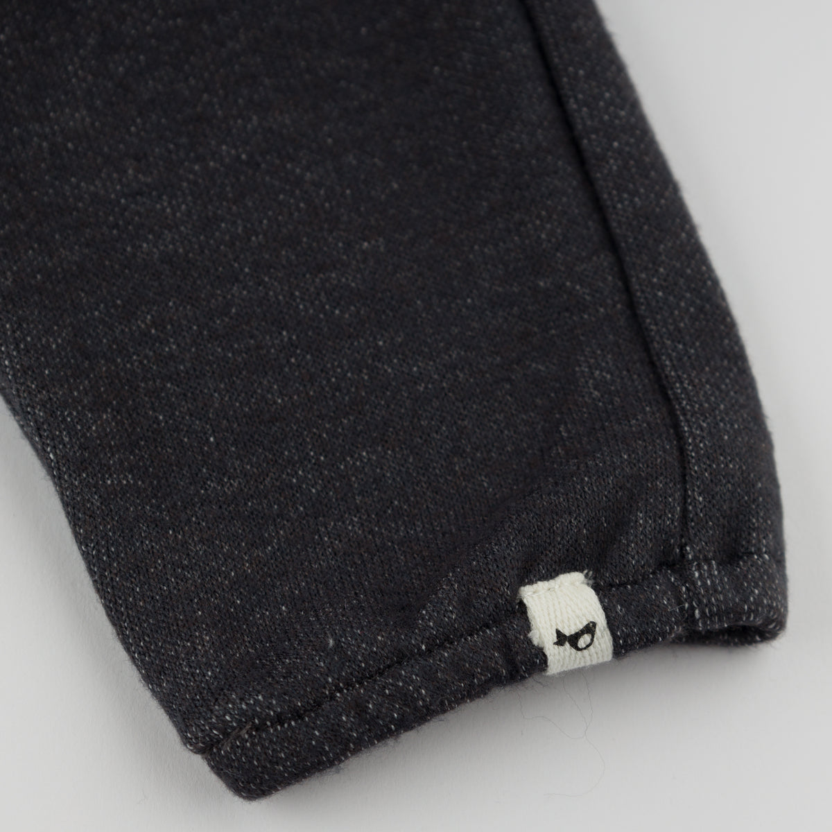 oh baby! Sweater Knit Side Pocket Pant - Charcoal - Elastic Bottom