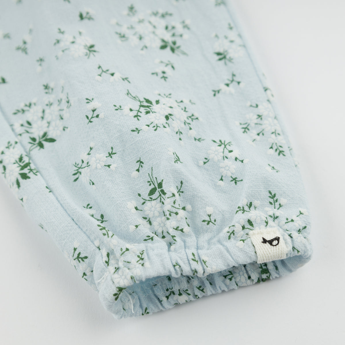oh baby! Side Pocket Pant - Apple Blossom -  Sky Blue - Bottoms