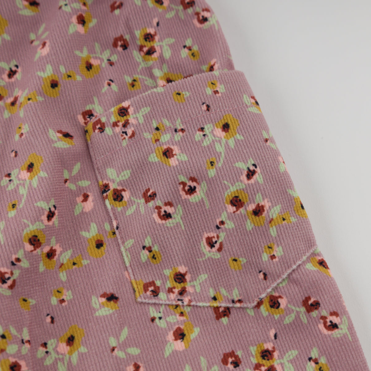 oh baby! Overalls - Harvest Bloom - Dusty Pink - Pocket
