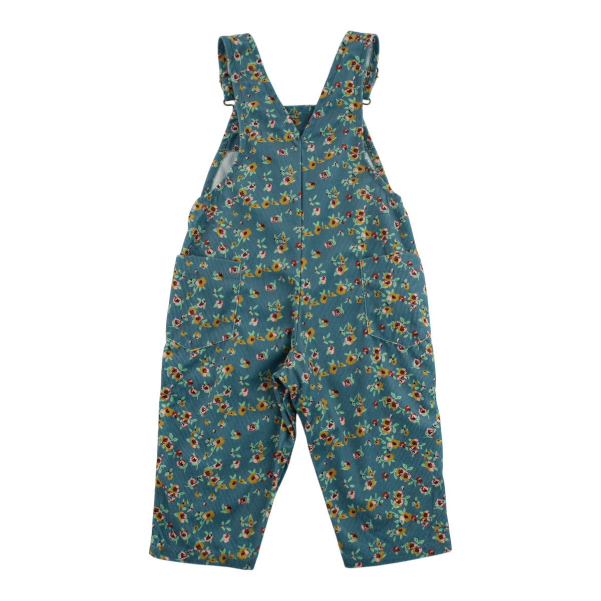 oh baby! Overalls - Harvest Bloom - Teal - Back