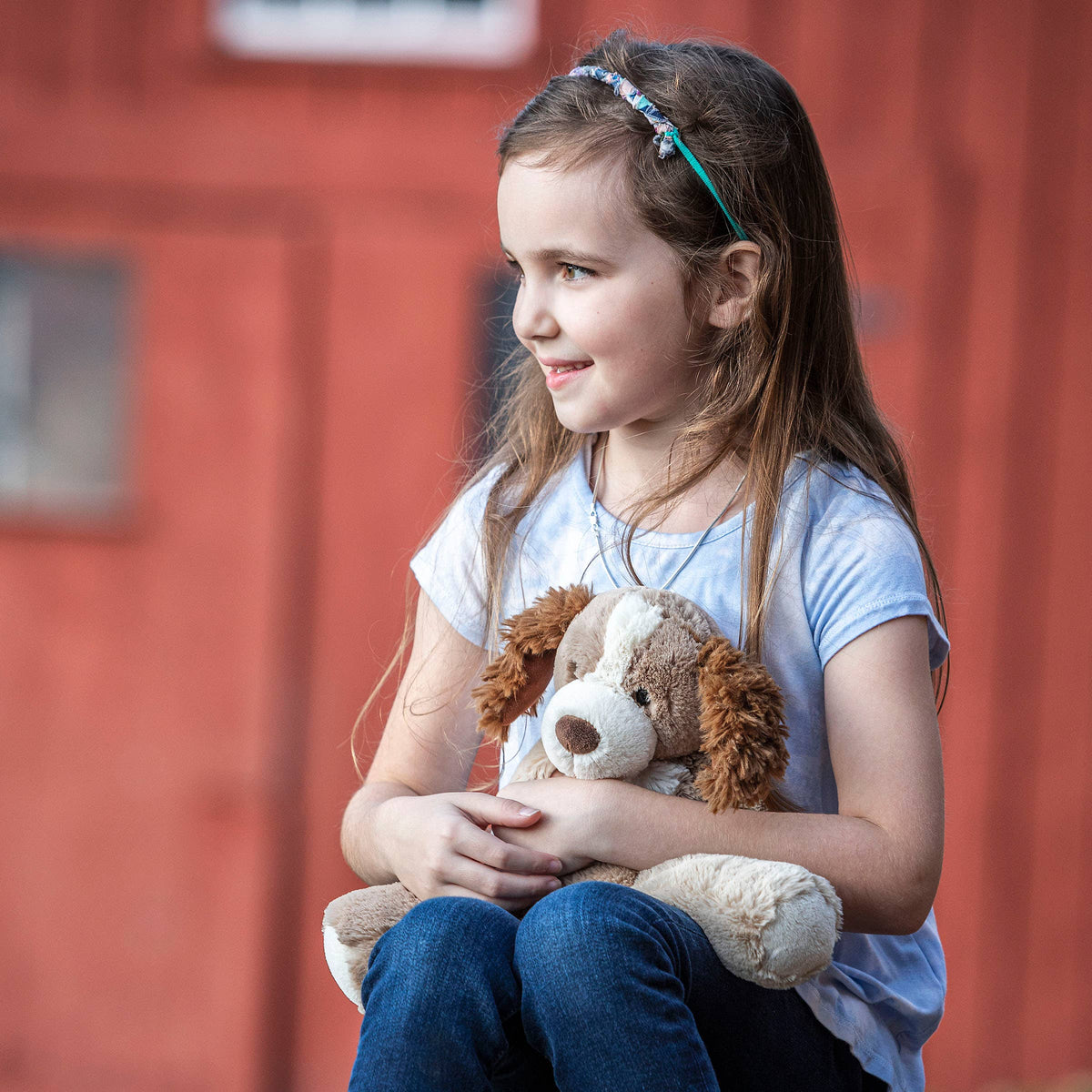 Marshmallow Parker Puppy Stuffed Animal