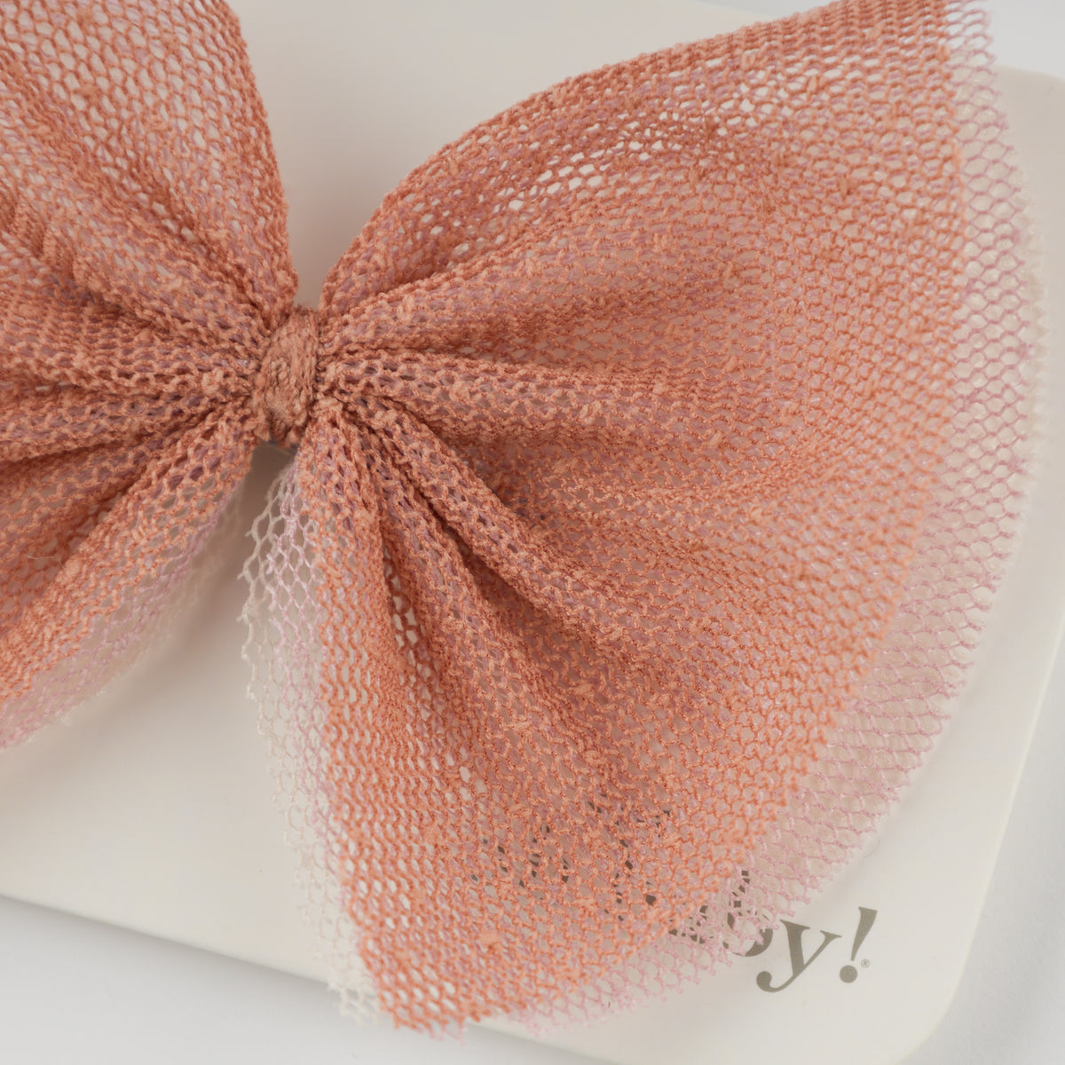 oh baby! Ombre Bobinette Bow Hair Clip - Multi - Close