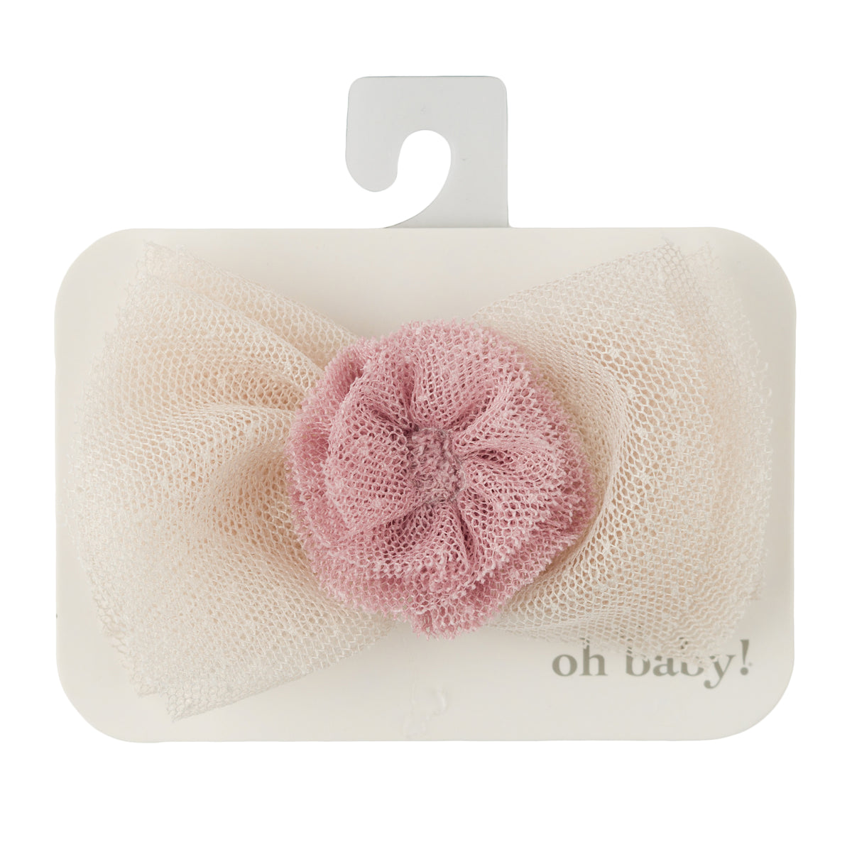 oh baby! Bobinette Pom Glinda Bow Hair Clip - Multi