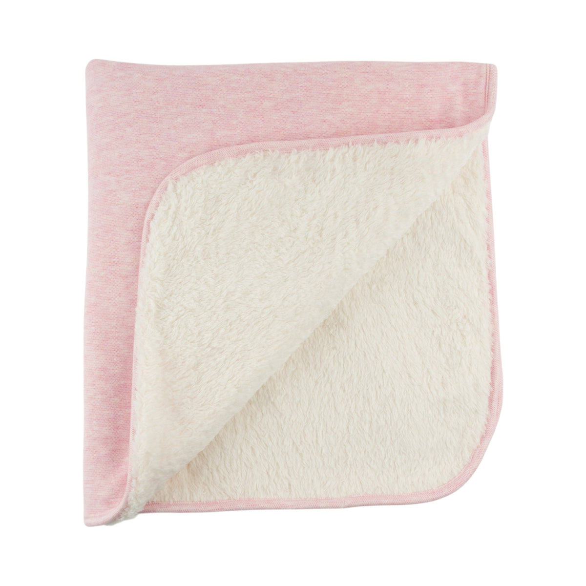 oh baby! Honeycomb Snowdrift Blanket - Pale Pink - Inside