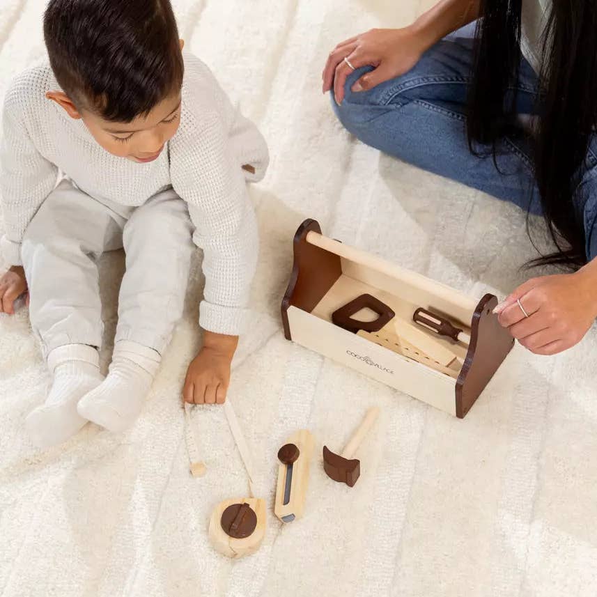 Wooden Tool Playset - Lifestyle
