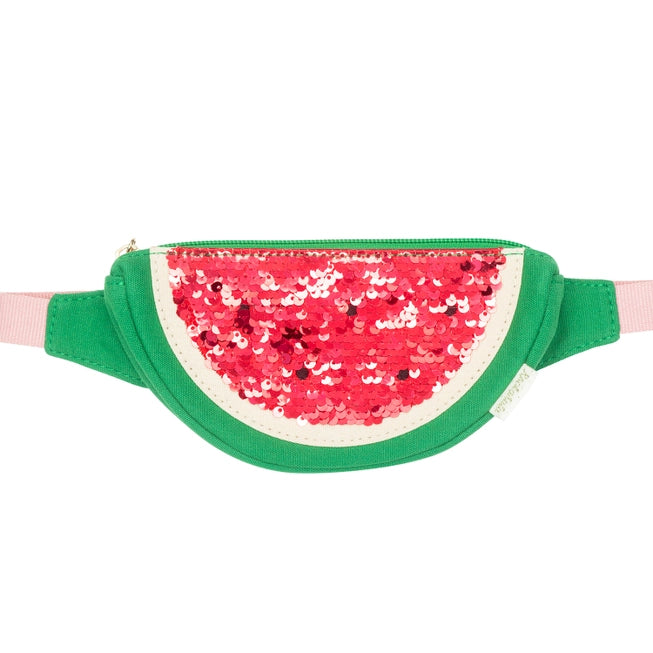 Sequin Watermelon Belt Bag
