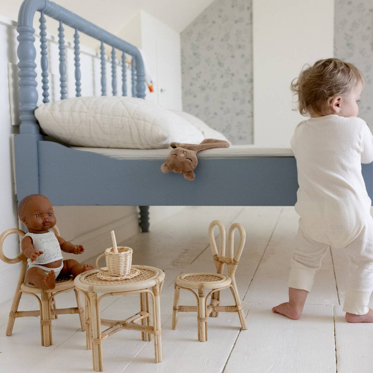 Poppie Mini Bunny Chair Set - Lifestyle