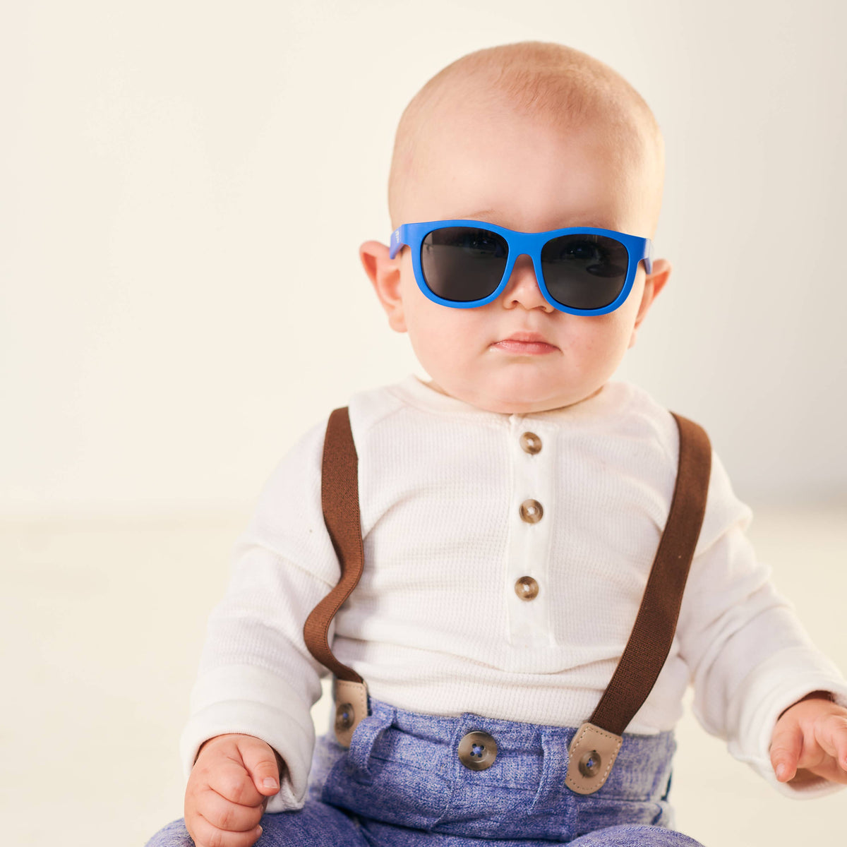 Babiators Good as Blue Navigator Baby and Kids Sunglasses - Lifestyle