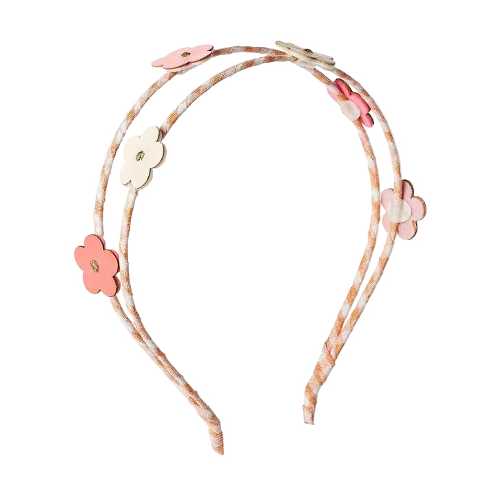 Edelweiss Flower Double Headband