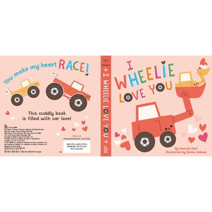 I Wheelie Love You By Hannah Eliot - Front-Back