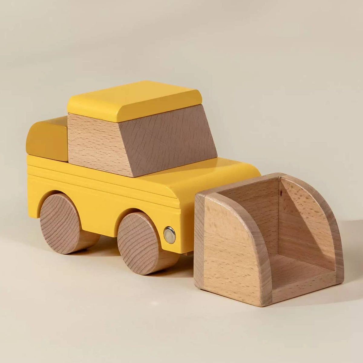 Wooden Construction Vehicle - Bulldozer