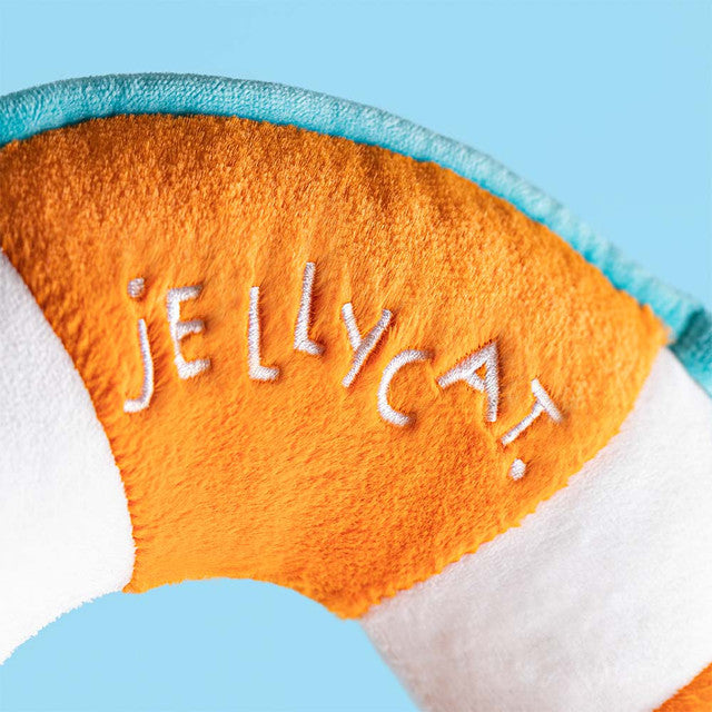 Jellycat Amuseables Life Ring Stuffed Animal- Jellycat embroidery