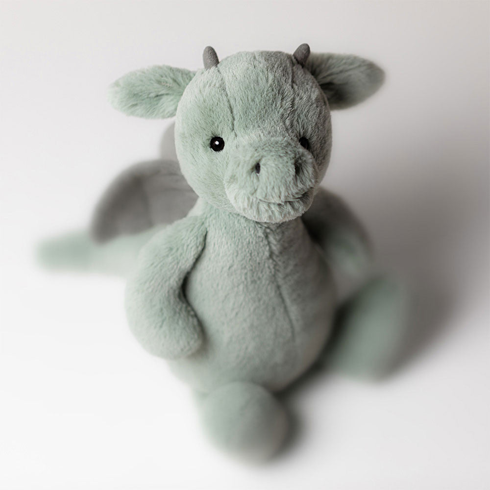 Jellycat Bashful Dragon Stuffed Animal Original - Medium - Lifestyle