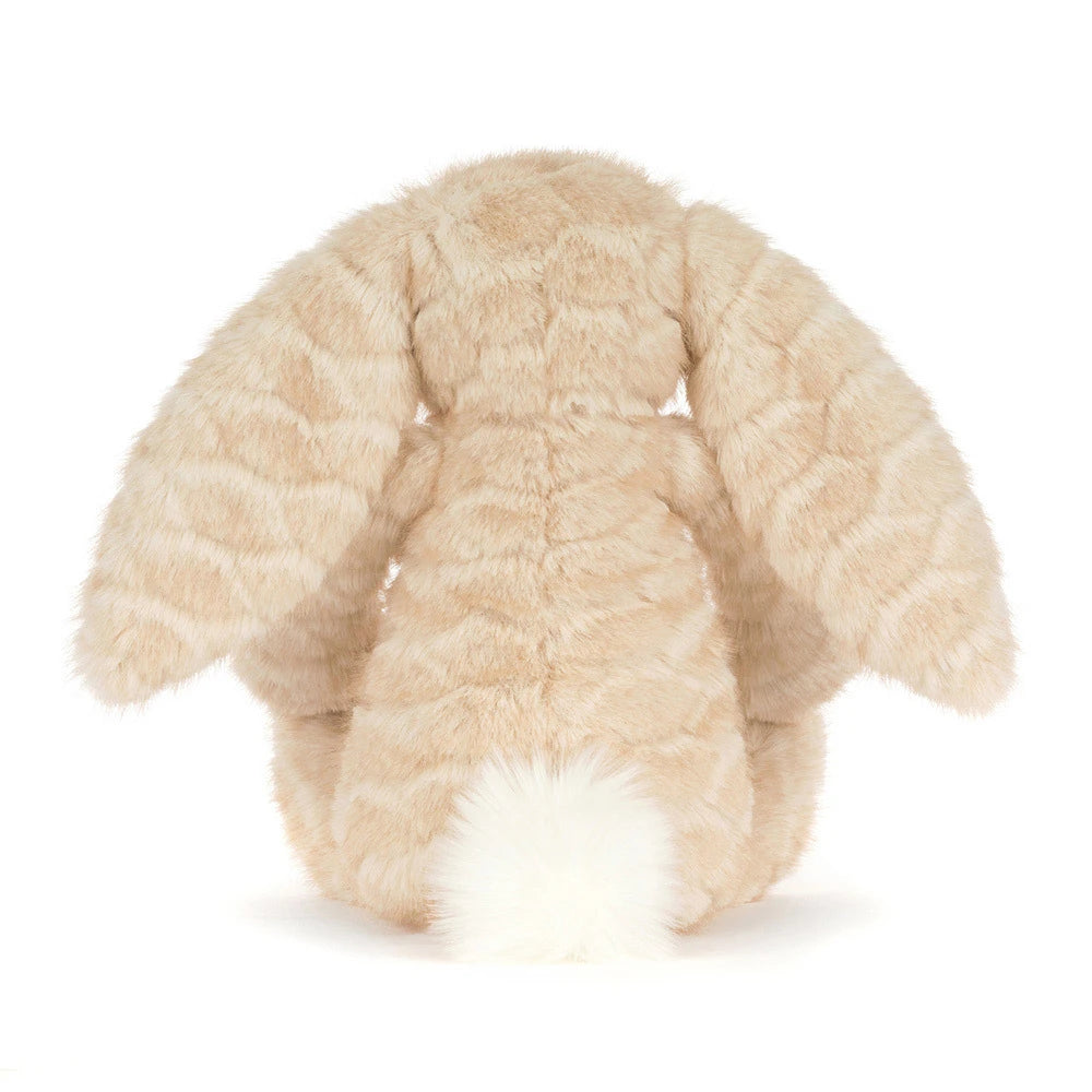 Jellycat Franilla Luxe Bunny Stuffed Animal - Original - Back