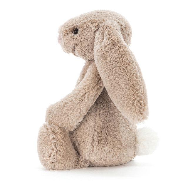 Jellycat Bashful Beige Bunny Plush Stuffed Animal - Little - Side