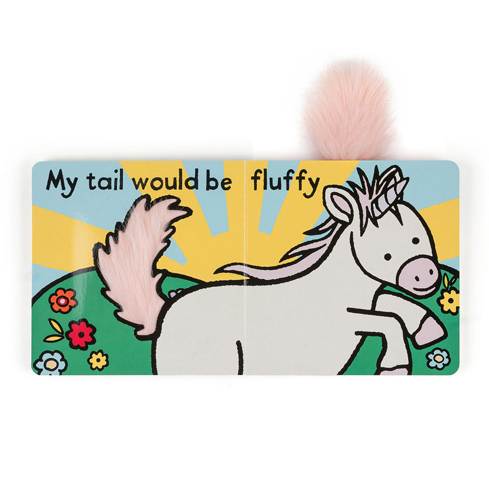 Jellycat If I Were a Unicorn Book - Open