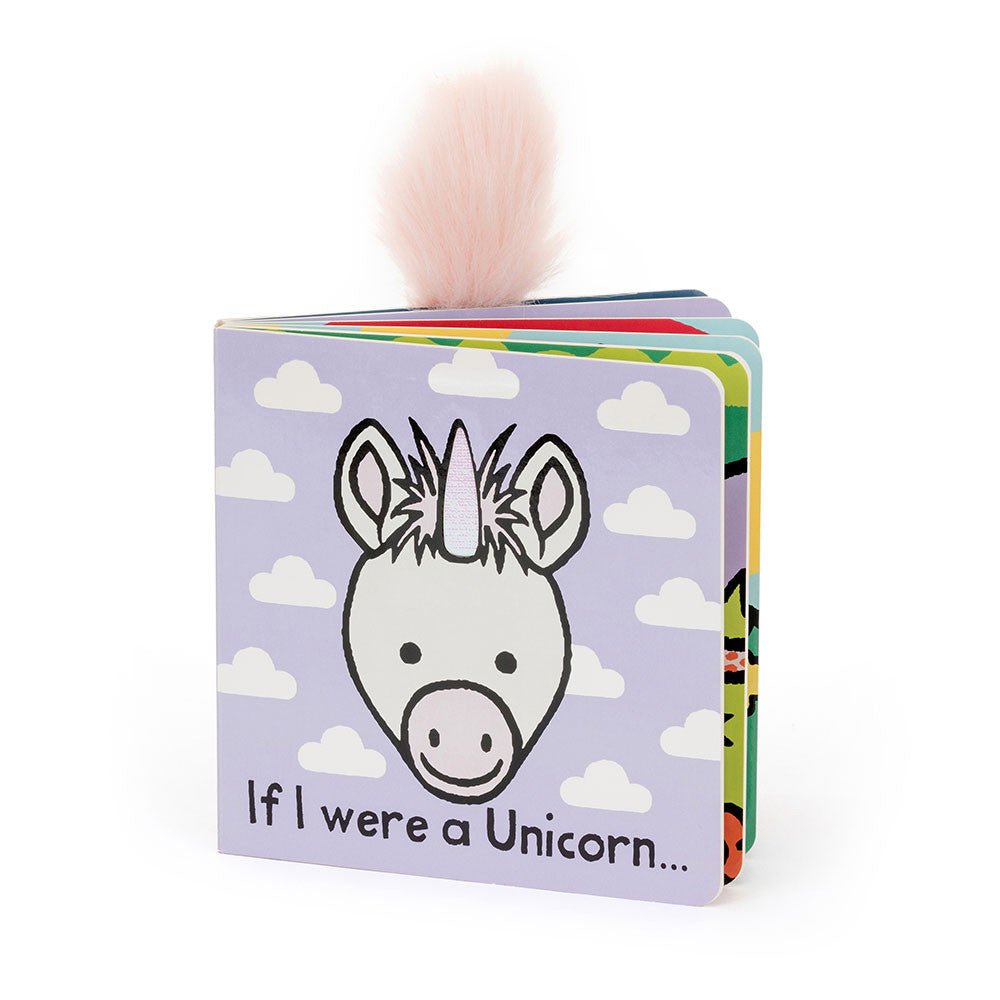 Jellycat If I Were a Unicorn Book - Side