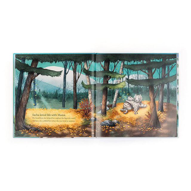 Jellycat Sacha and the Most Wonderful Things Book - illustrations