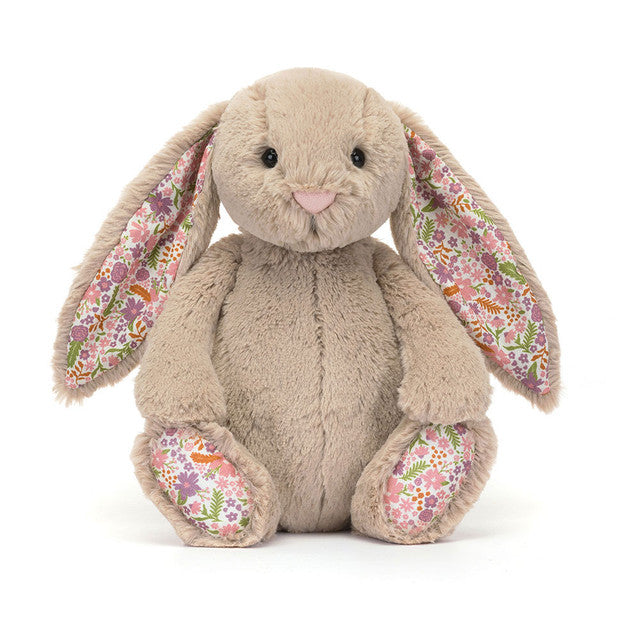 Jellycat Bashful Beige Bunny Stuffed Animal - Petal - Original