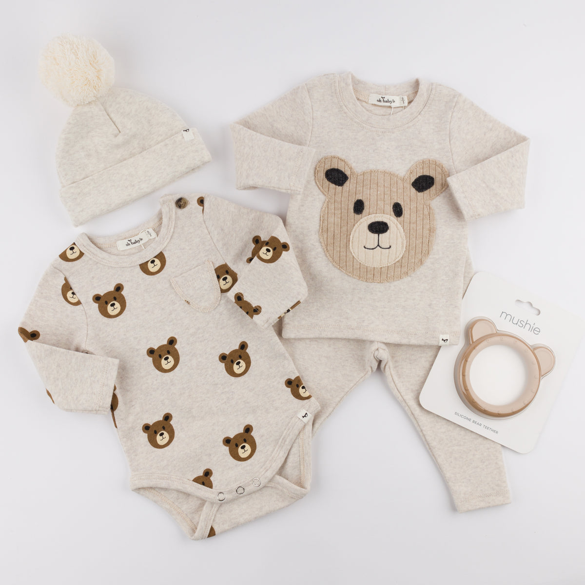 oh baby! Teddy Bear Gift Box Set