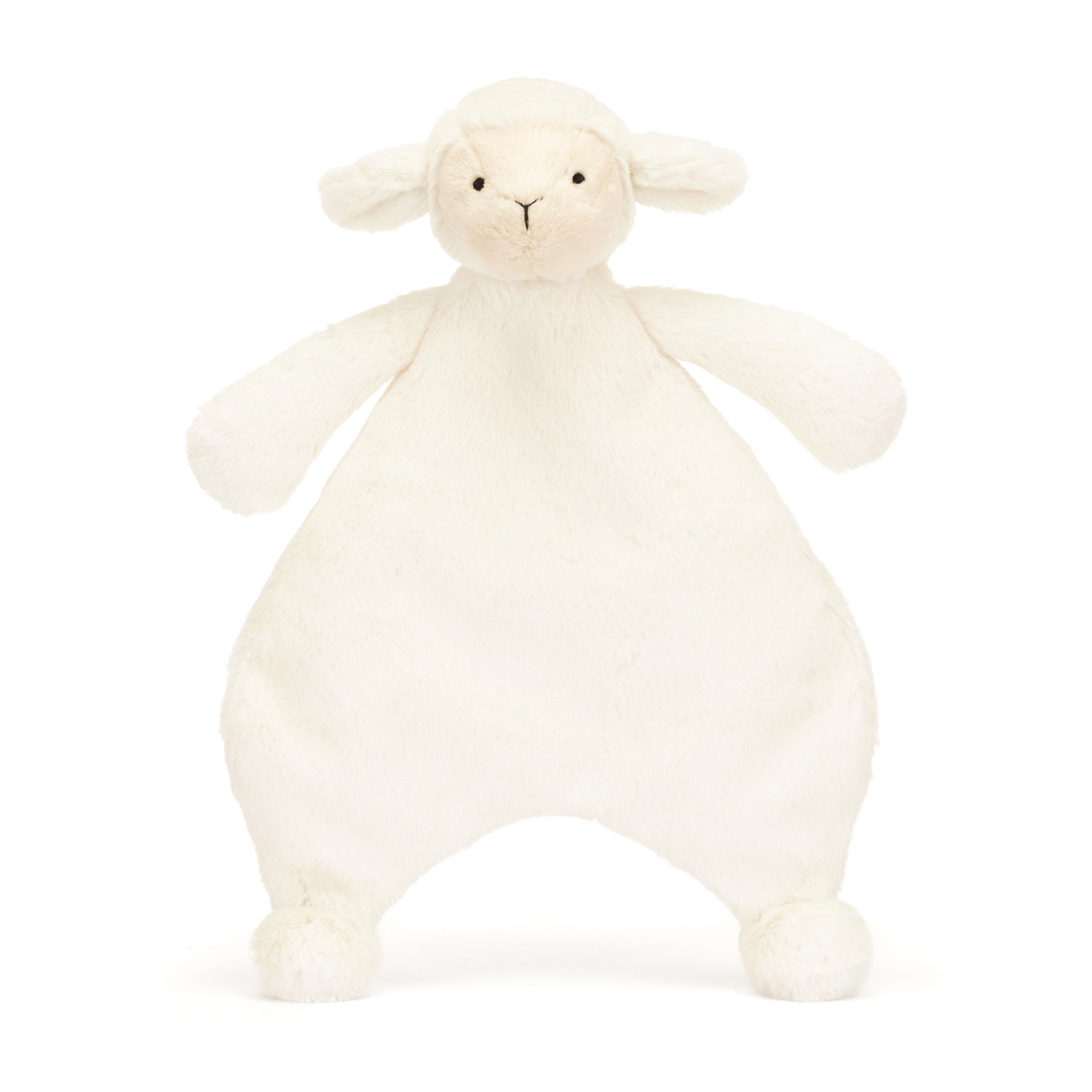 Jellycat Lollie Lamb Soother No top Blanket plush toy