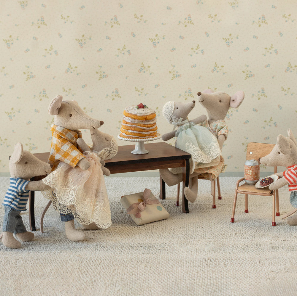 Maileg Baby Mouse in Gown - Lifestyle
