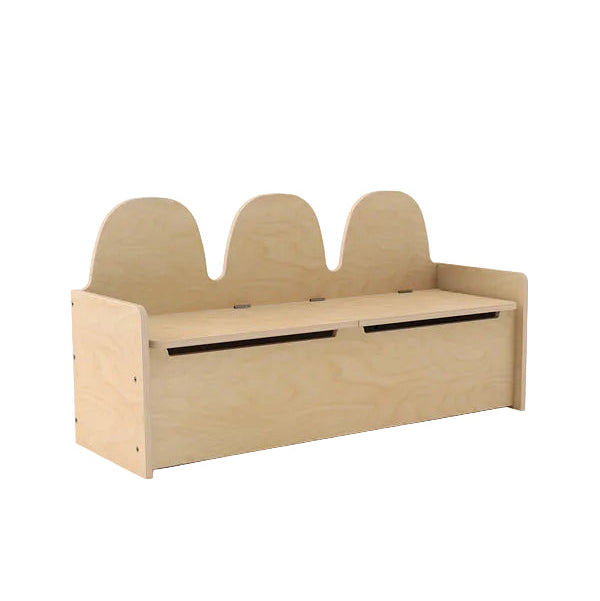 Oeuf Camel Storage Bench - Side