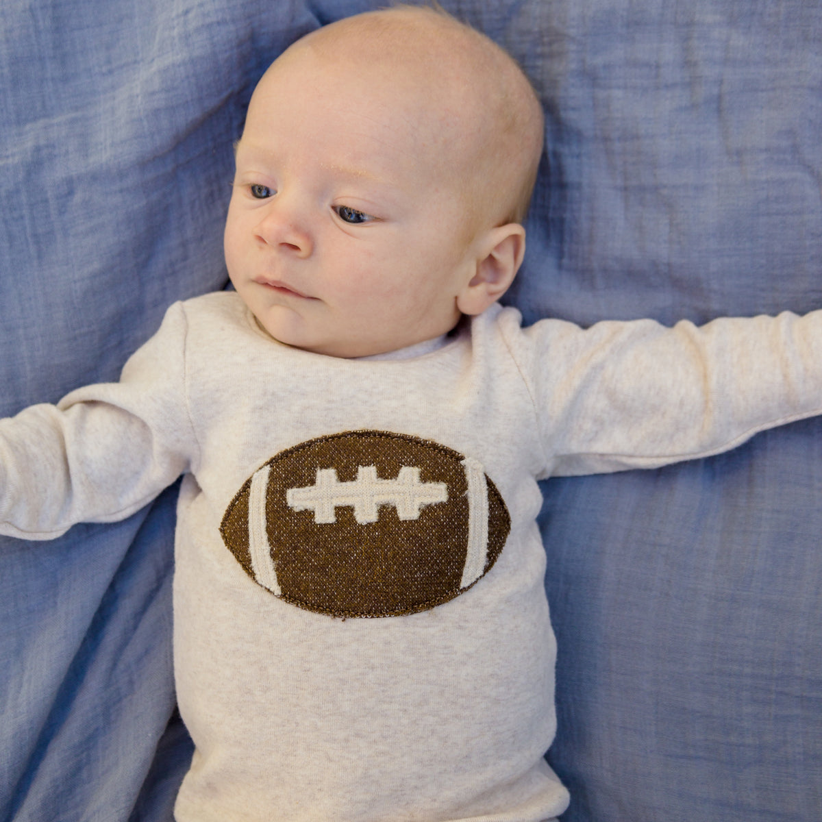 oh baby! Two Piece Set - Football - Malt