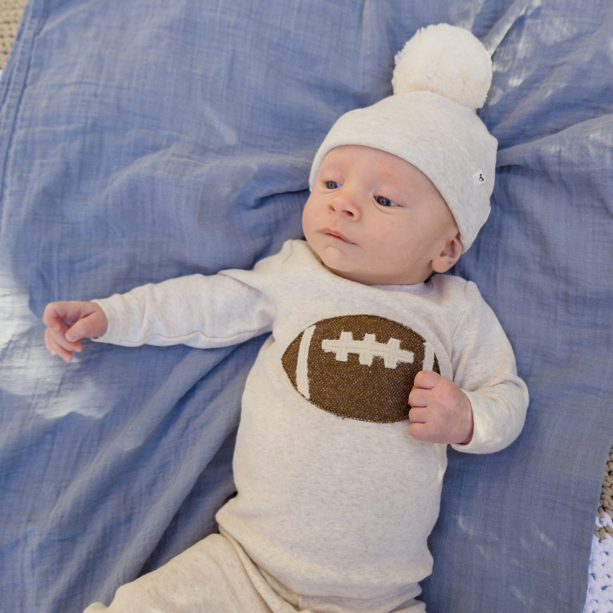 oh baby! Two Piece Set - Football - Malt