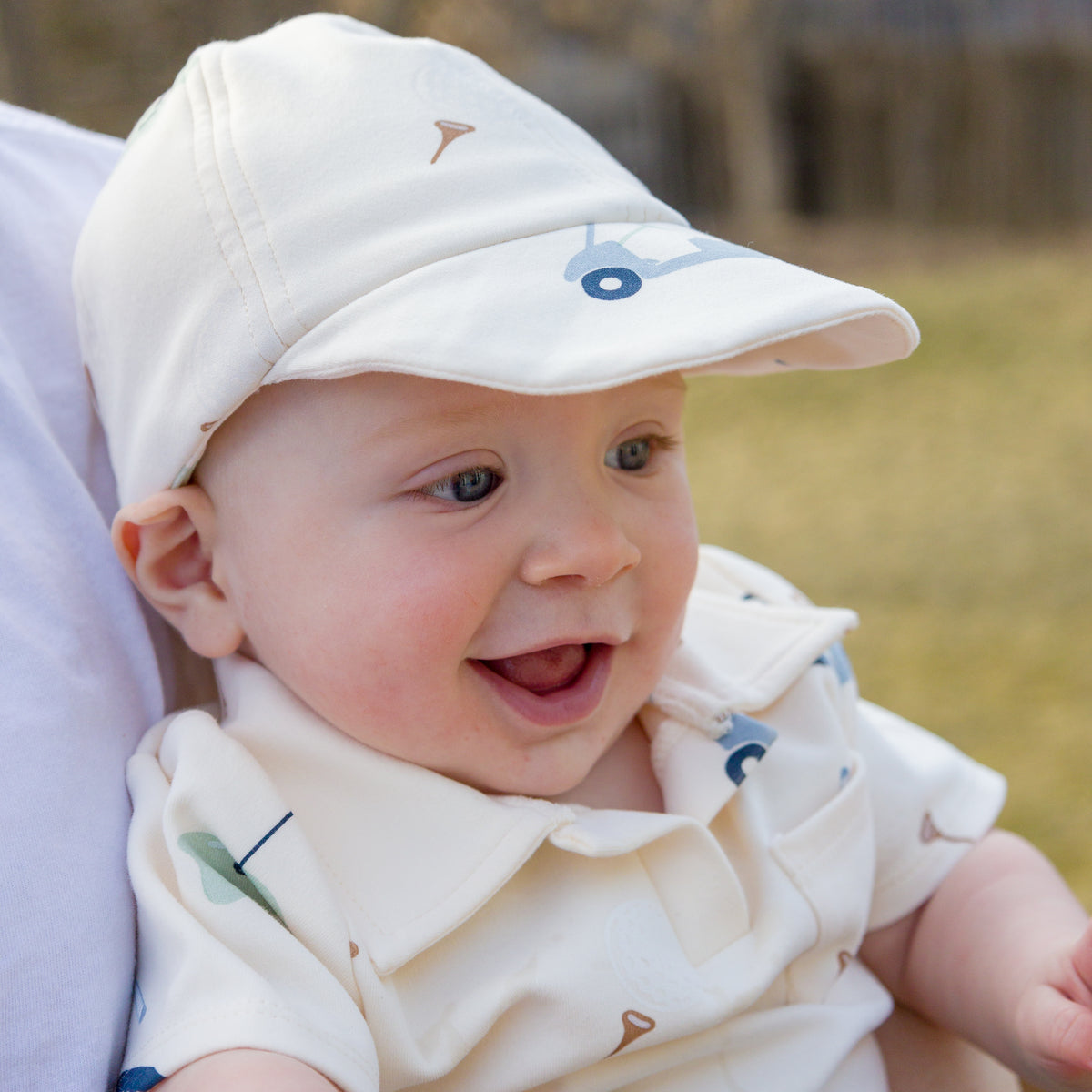 oh baby! Baseball Cap - Golf - Natural - Lifestyle