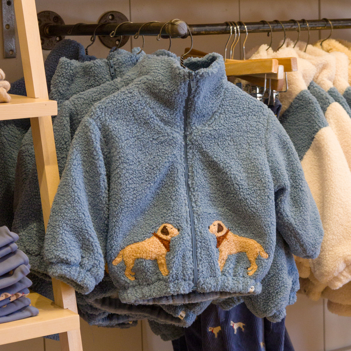 oh baby! Sherpa Tahoe Jacket - Lab - Dusty Blue - Store