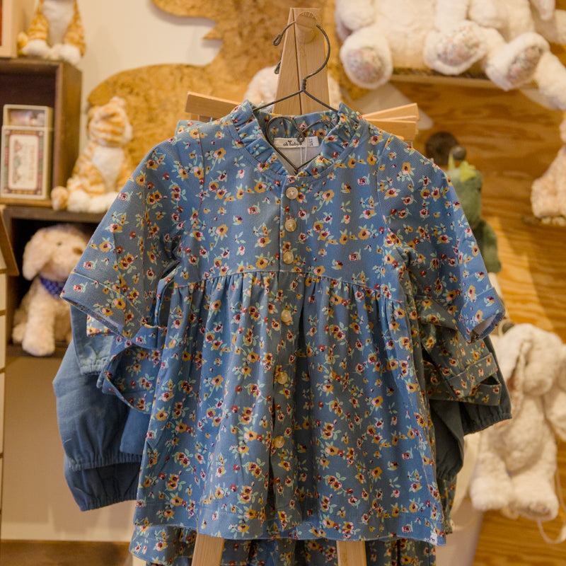 oh baby! Ivy Dress - Harvest Bloom - Teal - Store