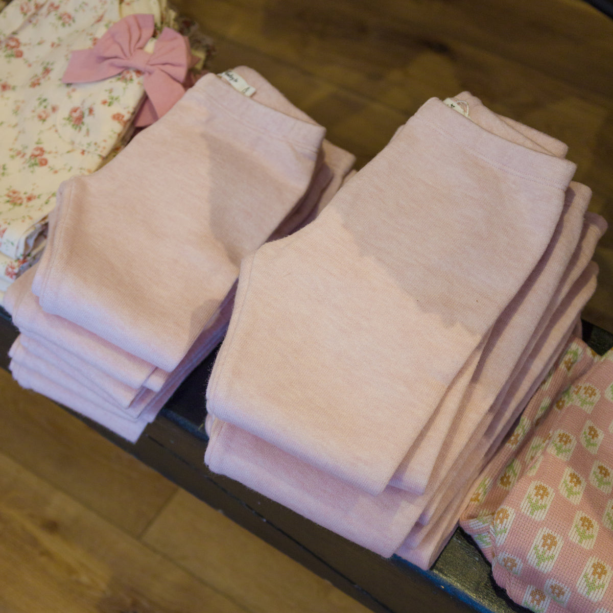 oh baby! Flat Sweater Knit Leggings - Blush - Store