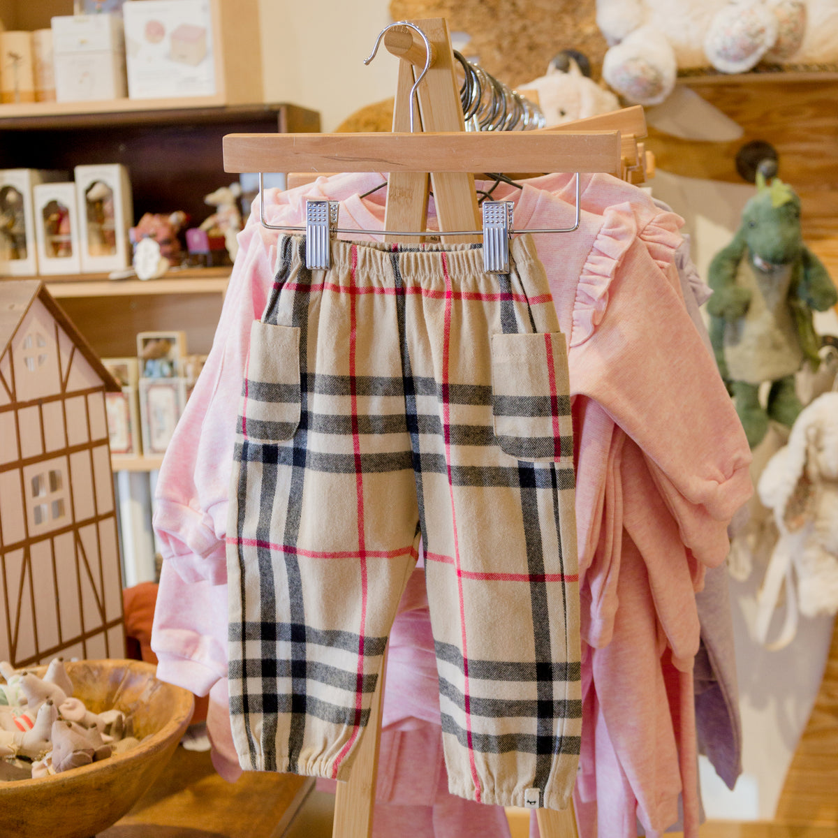 oh baby! Side Pocket Pant - Mini Tartan - Classic - In-store