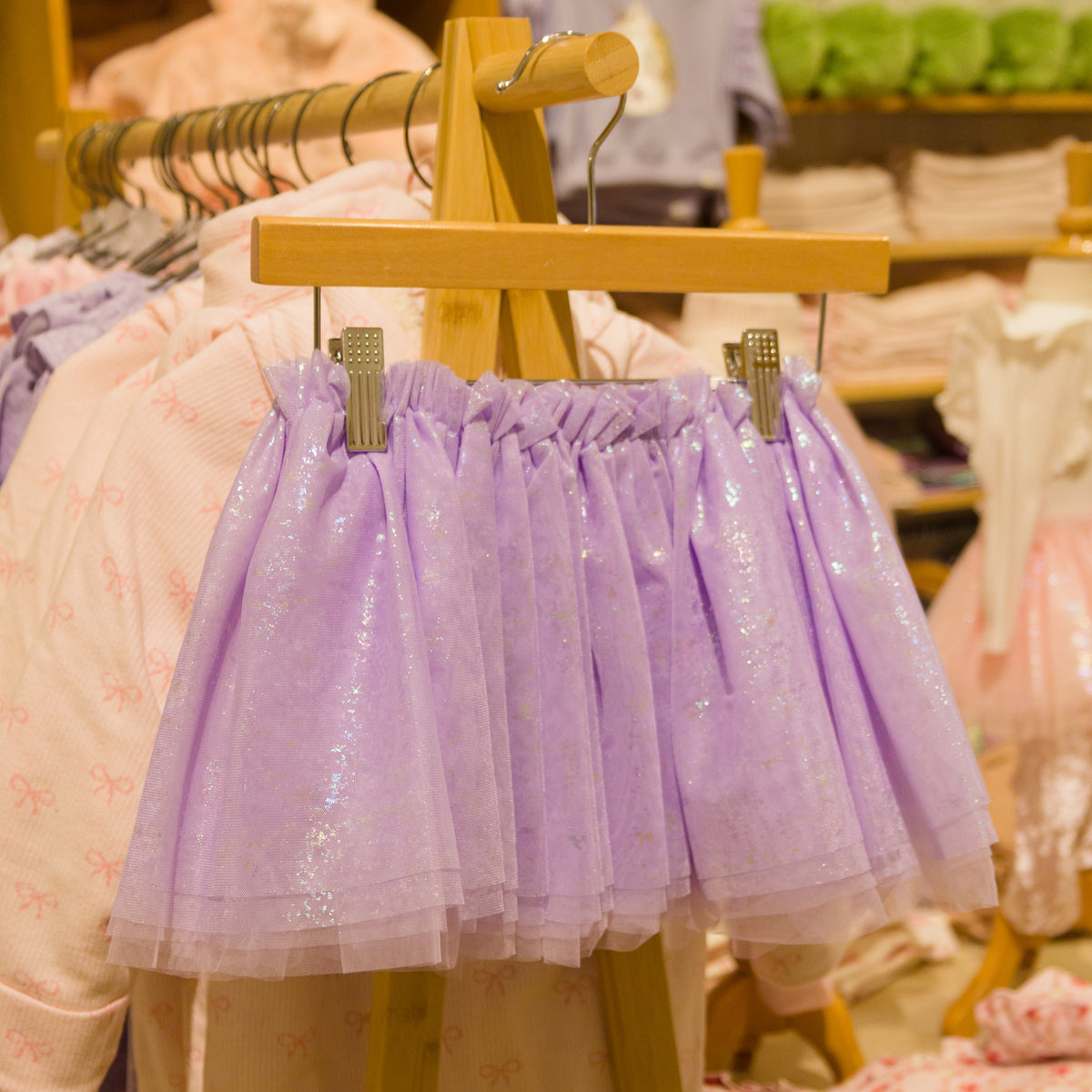 oh baby! Iridescent 4-Layer Tutu - Lavender - In Store