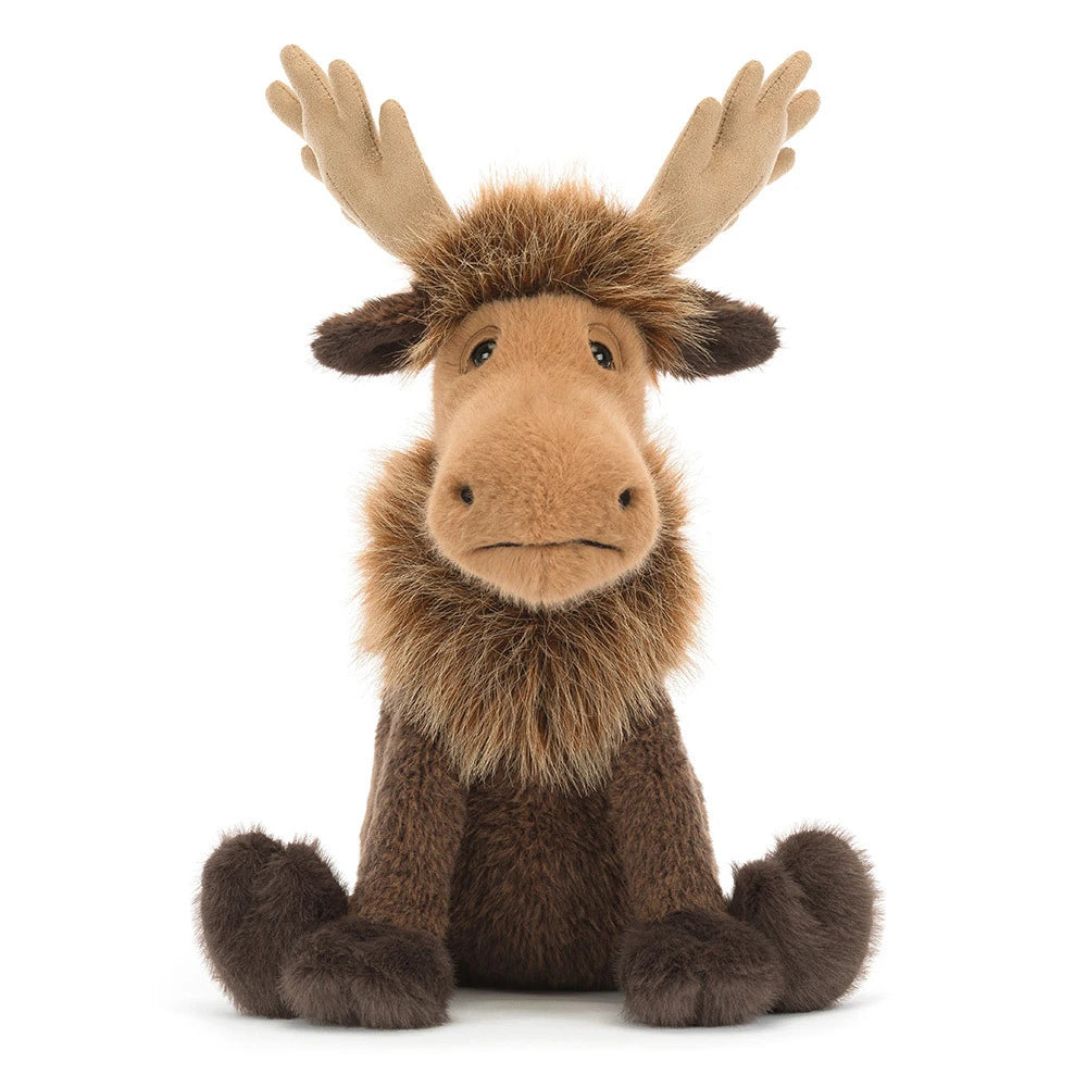 Jellycat Birchly Moose Stuffed Animal - Front