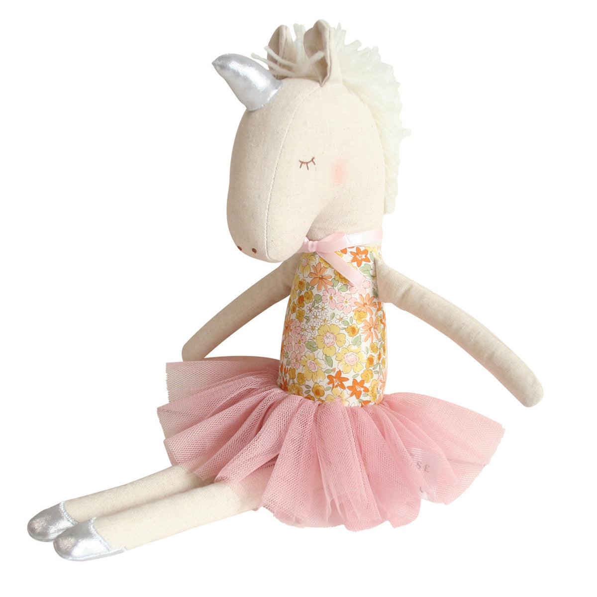 Alimrose Yvette Unicorn Doll - Sweet Marigold