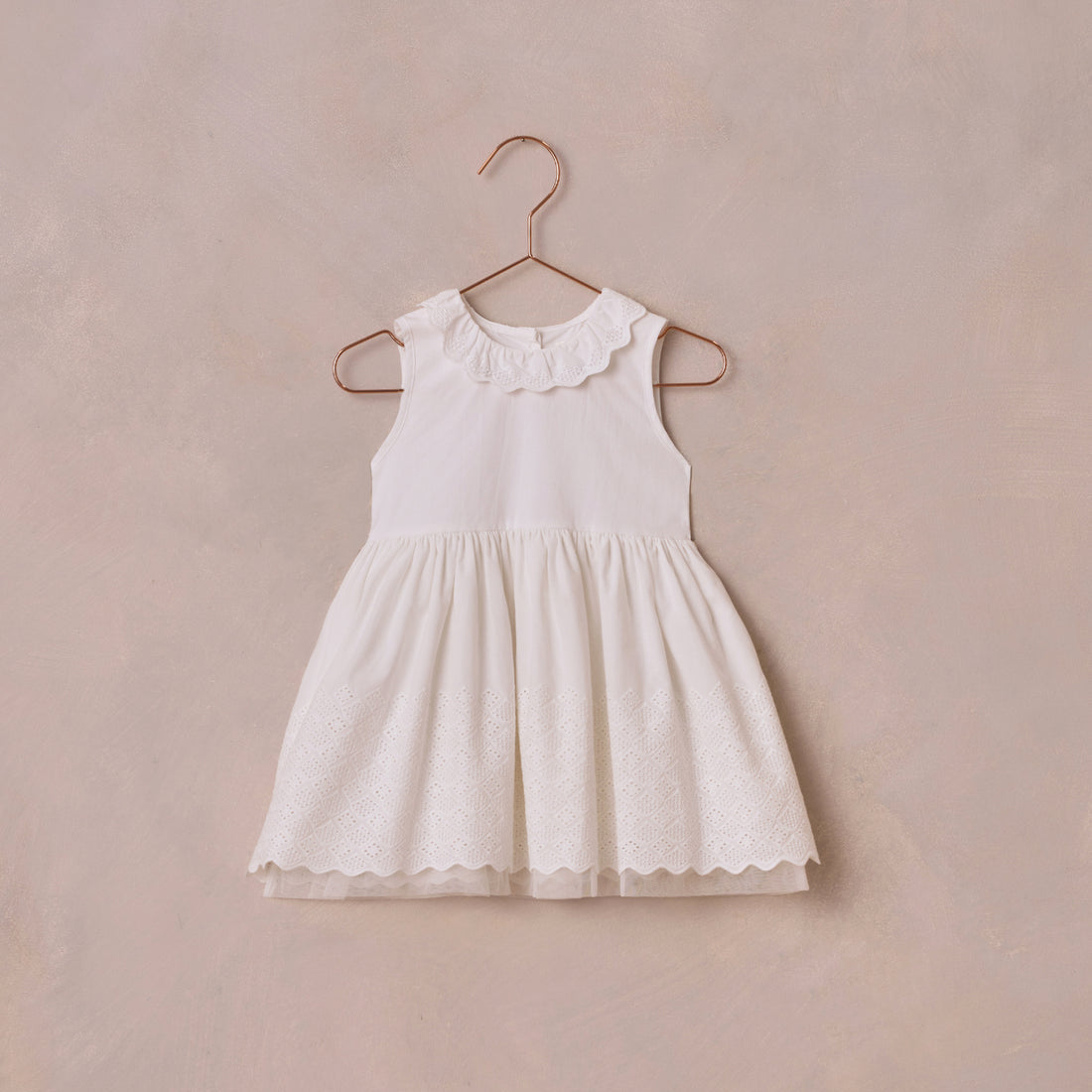 Georgia Dress - White - Noralee