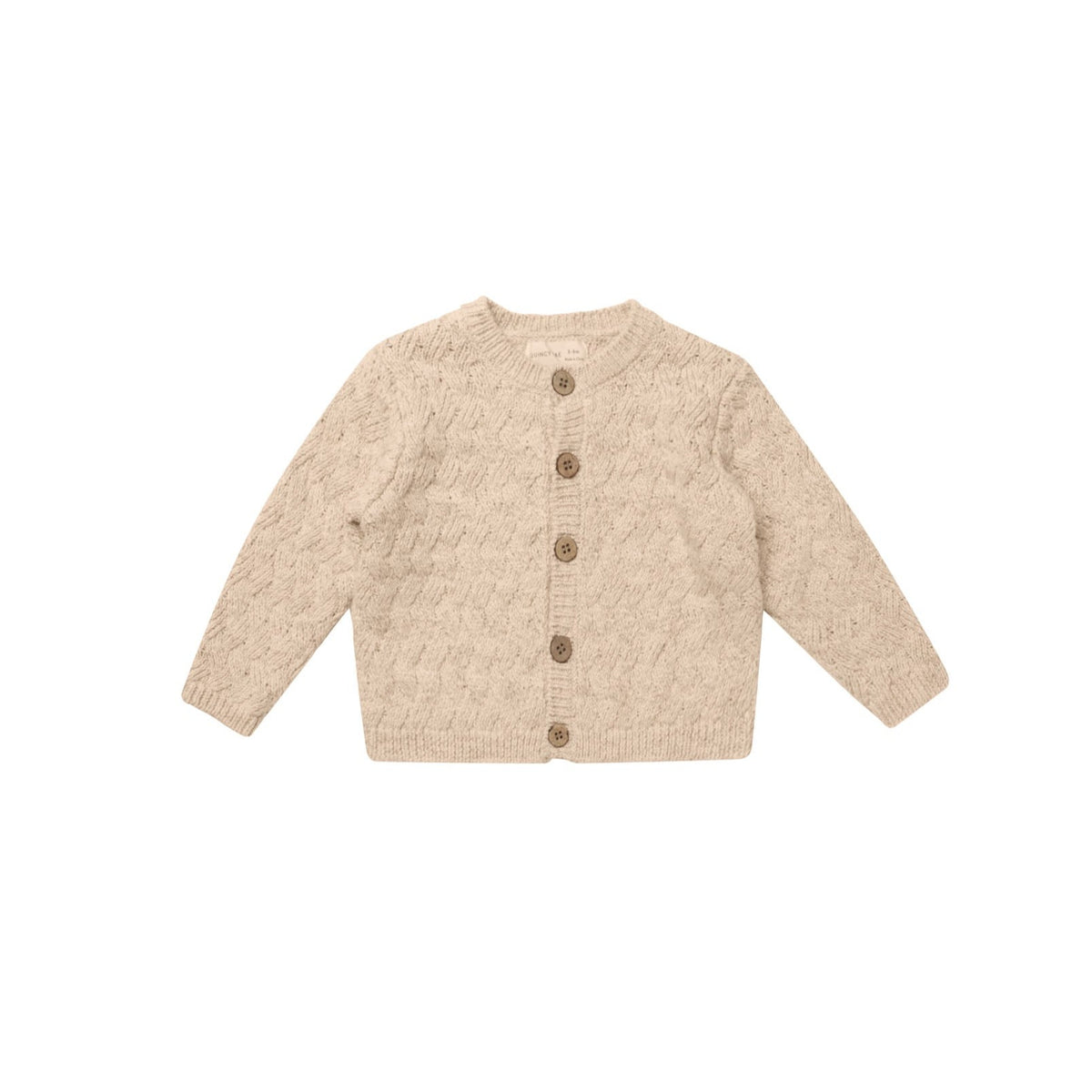 Quincy Mae Knit Cardigan Sweater - Shell