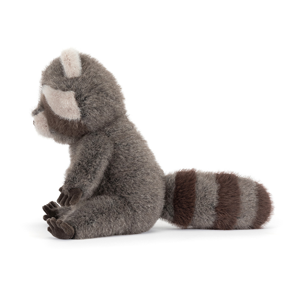 Jellycat Trixiwoo Racoon Stuffed Animal - side