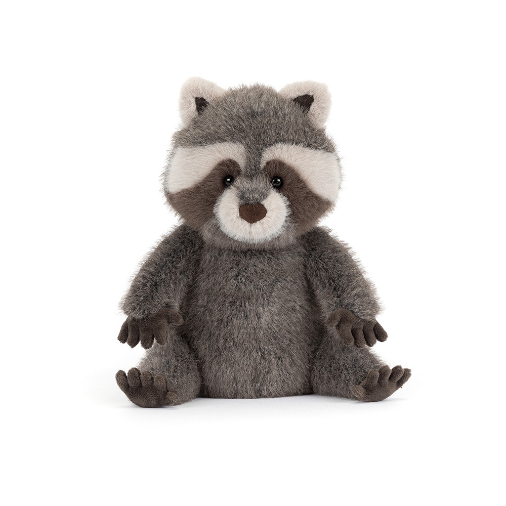Jellycat Trixiwoo Racoon Stuffed Animal - front