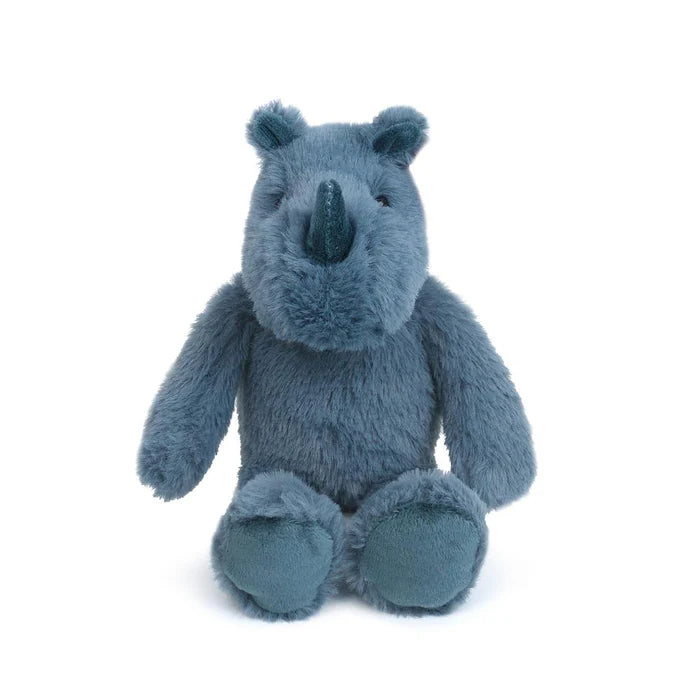 Mon Ami Raymond Rhino Stuffed Animal - Blue