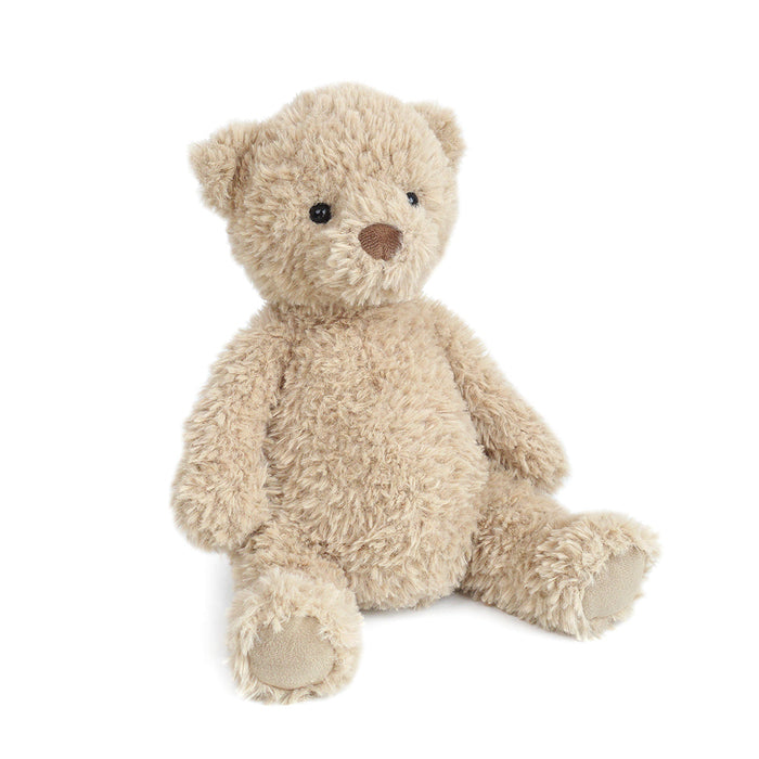 Tan Marshmallow Bear Stuffed Animal - Side