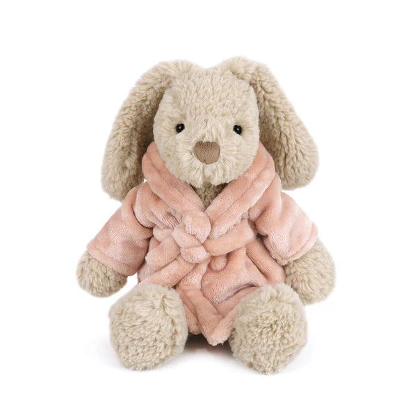 Mon Ami Harlow Bath Time Bunny Plush Stuffed Animal - Pink