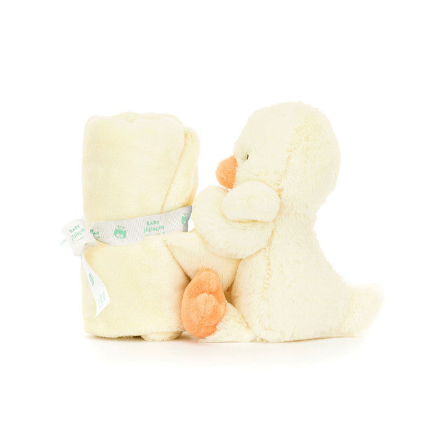 Jellycat Bashful Duckling Soother - Rolled